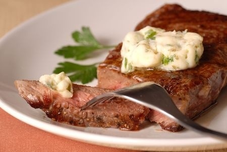 Easy Grilled Beef Steak with Garlic Butter