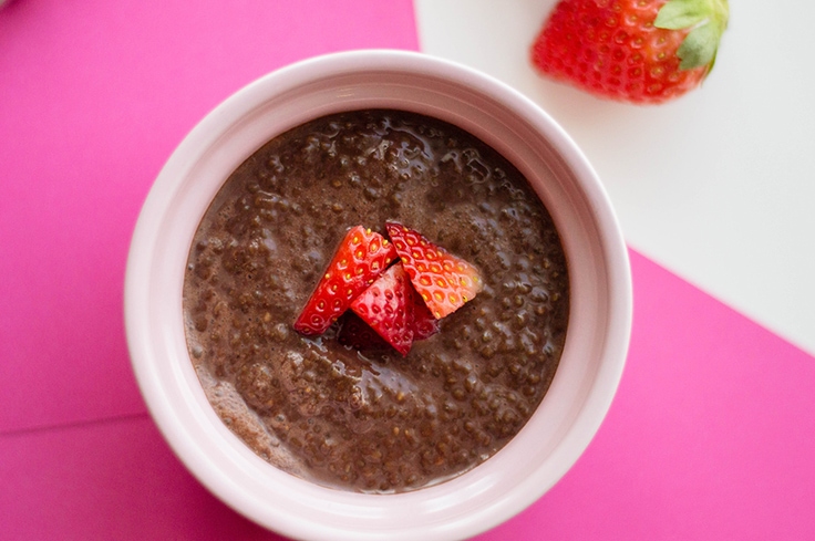 Chia seed pudding to start off my day - nutritionist-approved!