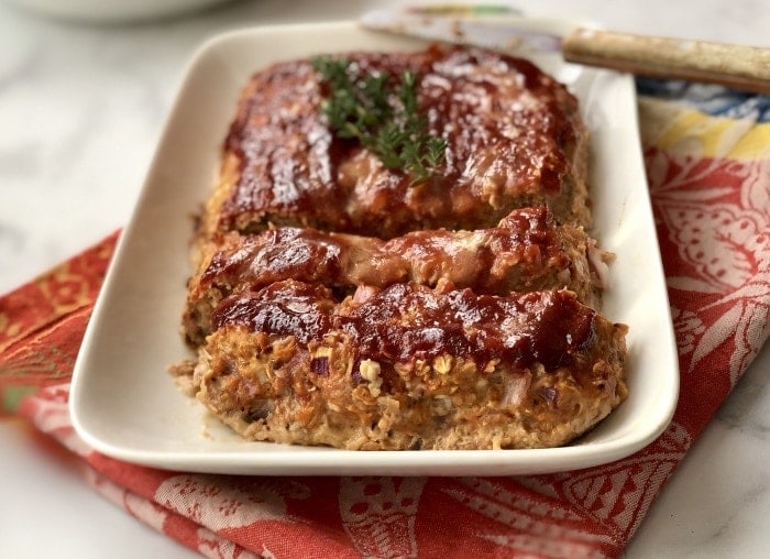 Healthy Ground Turkey Meatloaf Recipe
