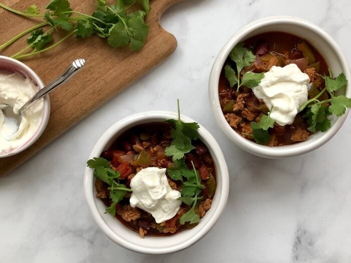 Easy and Healthy Turkey Chili with Beans Recipe