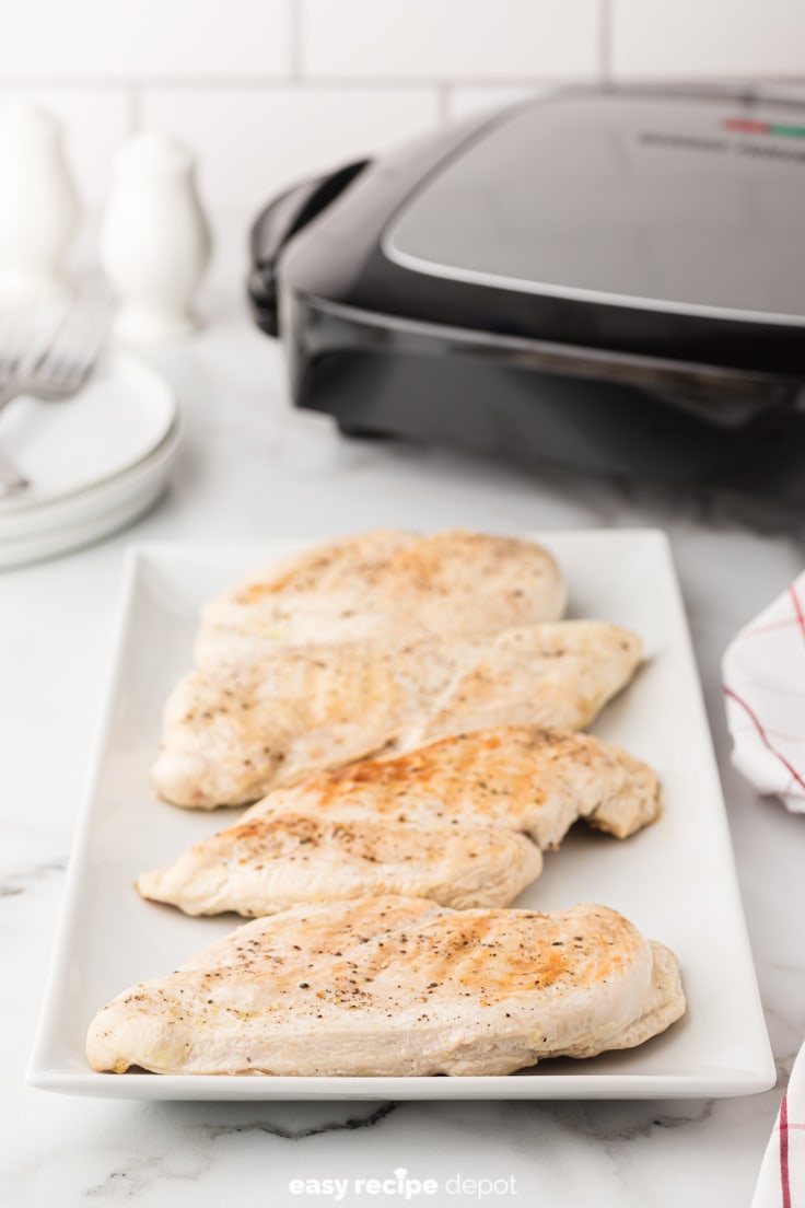 Cooking Chicken Breast On George Foreman Grill