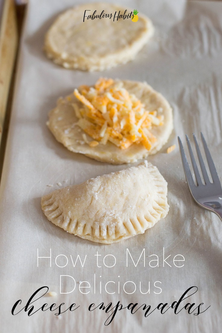 Delicious cheese empanadas and our step-by-step instructions on how to make them. Super easy and super tasty! #homemadeempanadas
