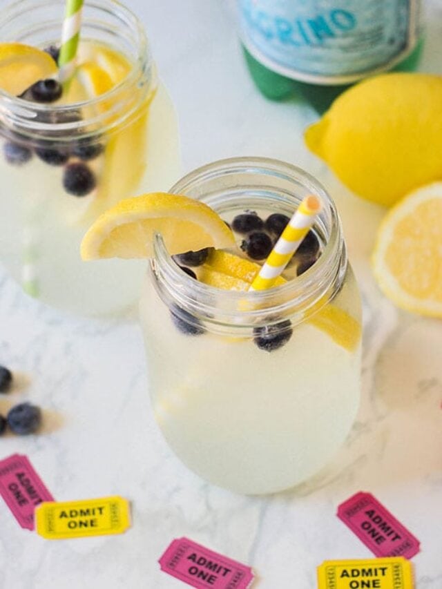 Sparkling Blueberry Lemonade Recipe