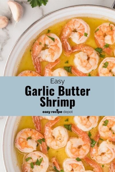 Easy Garlic Butter Shrimp Recipe | Easy Recipe Depot