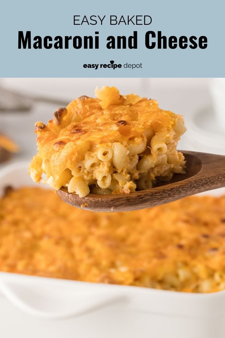easy baked mac and cheese