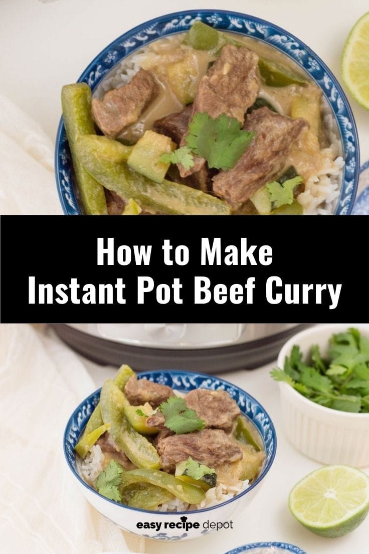 How to make Instant Pot beef curry.