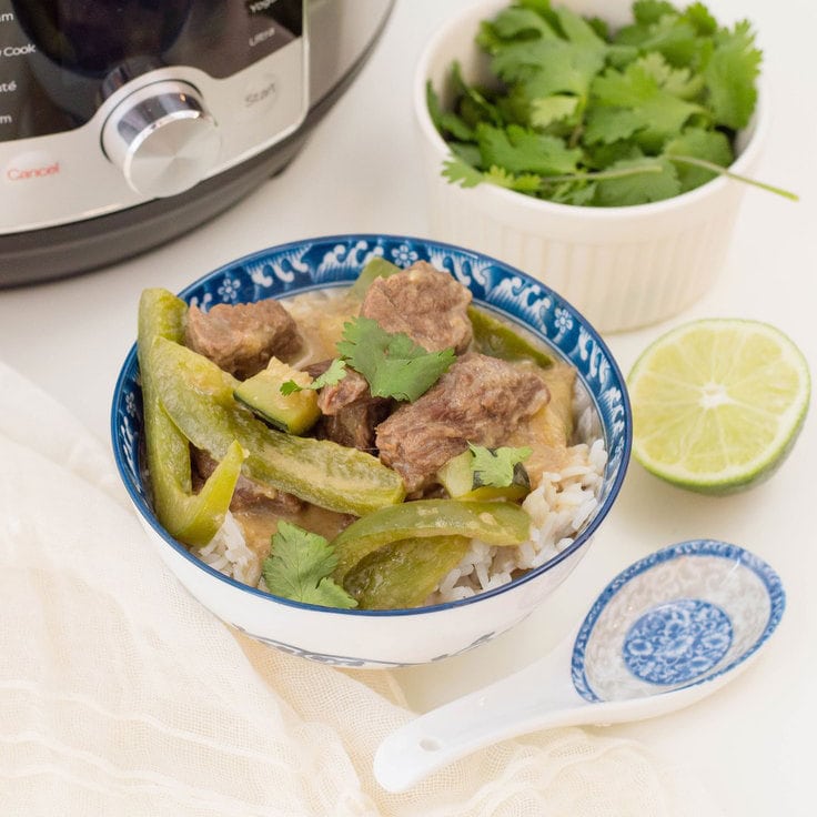 Instant Pot Thai Green Curry Beef