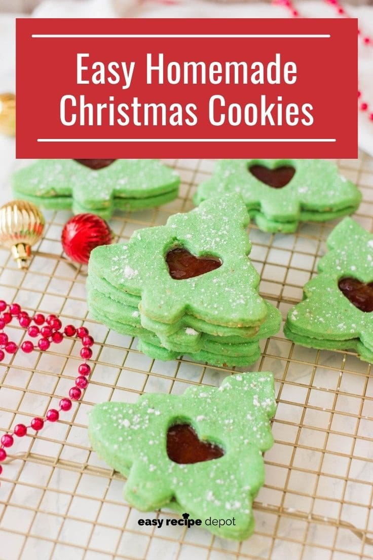 Easy homemade Christmas cookies.