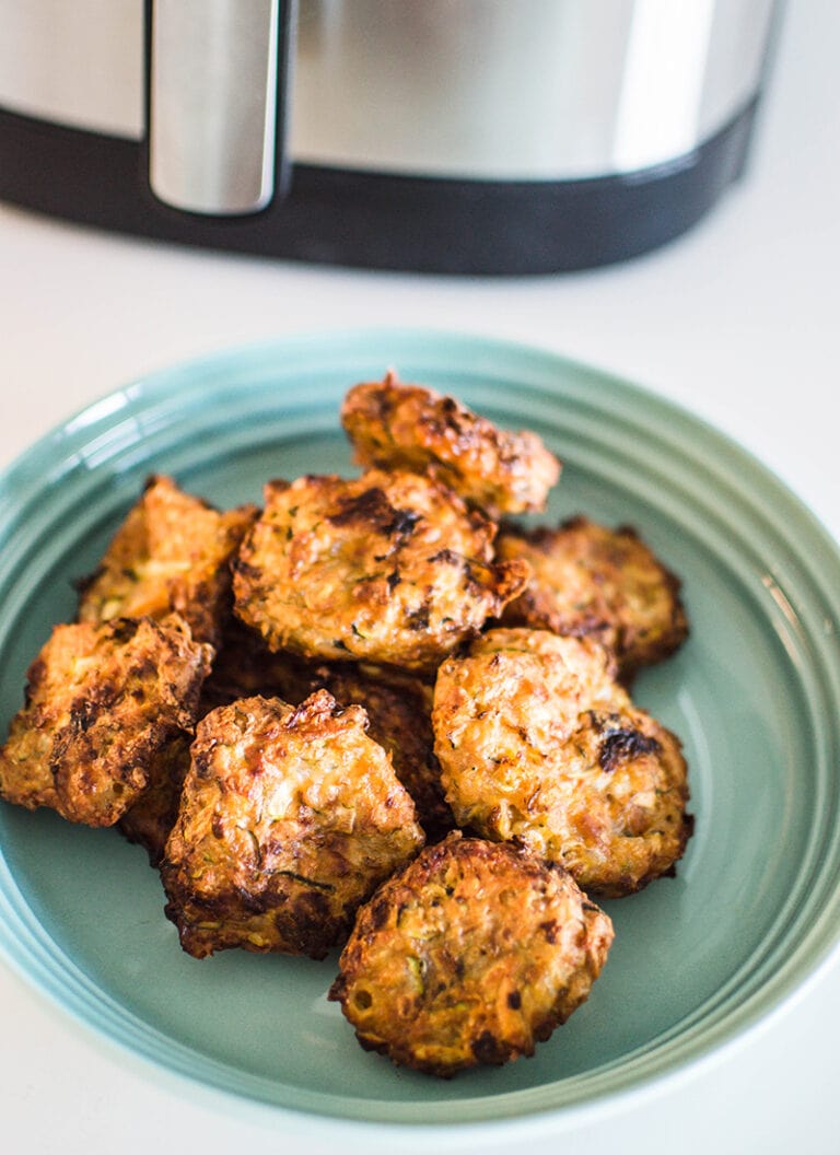 Easy Air Fryer Zucchini Fritters