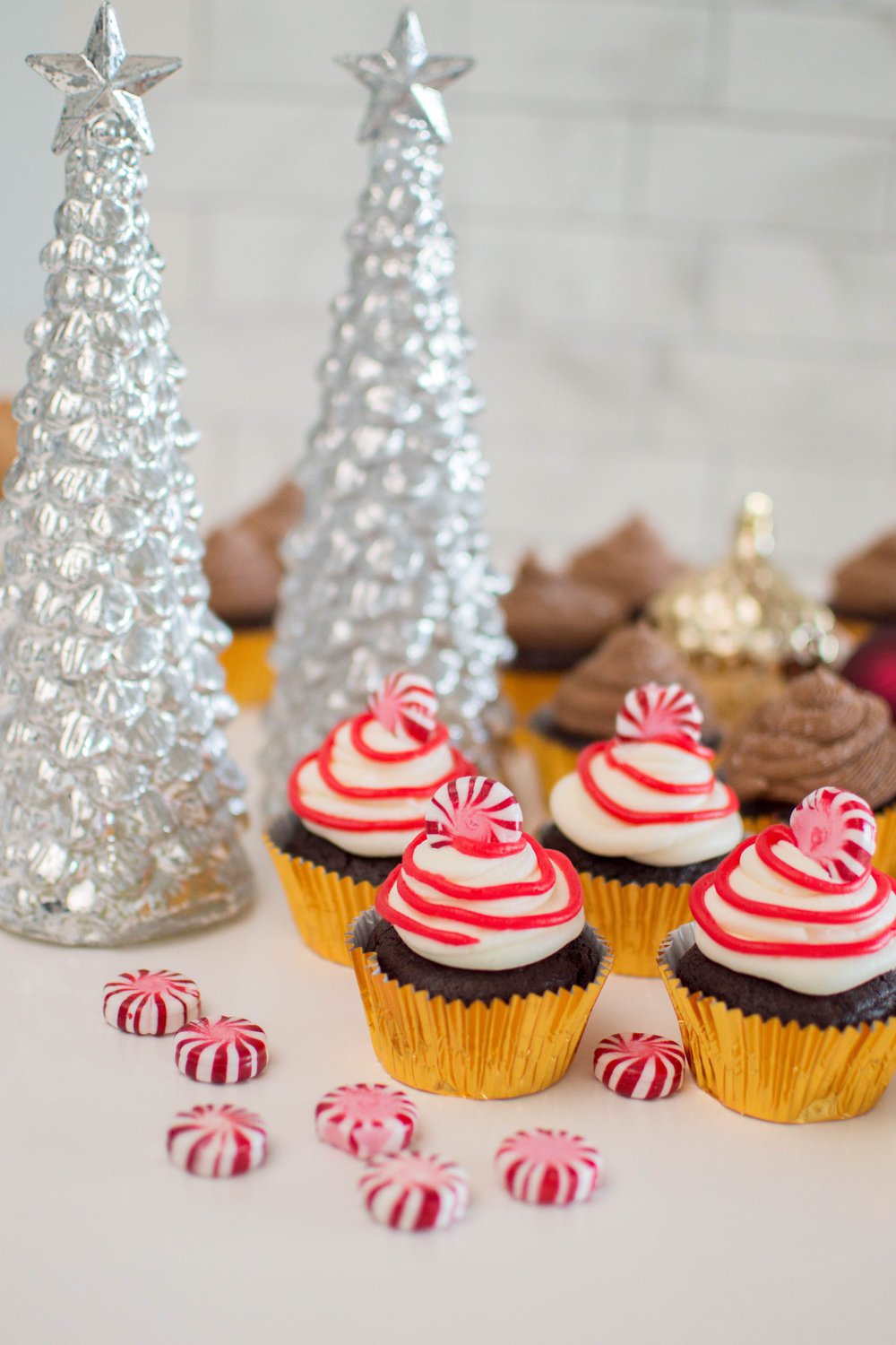 Our recipe for peppermint frosting only requires four ingredients and makes a flavorful impact to your cupcakes. Top a generous amount on a batch of your favourite chocolate cupcakes, and you’ve got yourself a holiday dessert that everyone will appreciate!