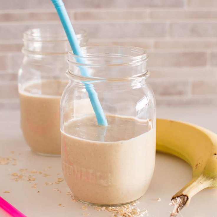 Peanut Butter Oatmeal Smoothie